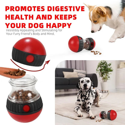 Dog Puzzle Toys - Treat Dispensing Mental Enrichment Ball for Busy Dogs, Slow Feeder to Stimulate Brain & Reduce Anxiety, Interactive Rolling Toy