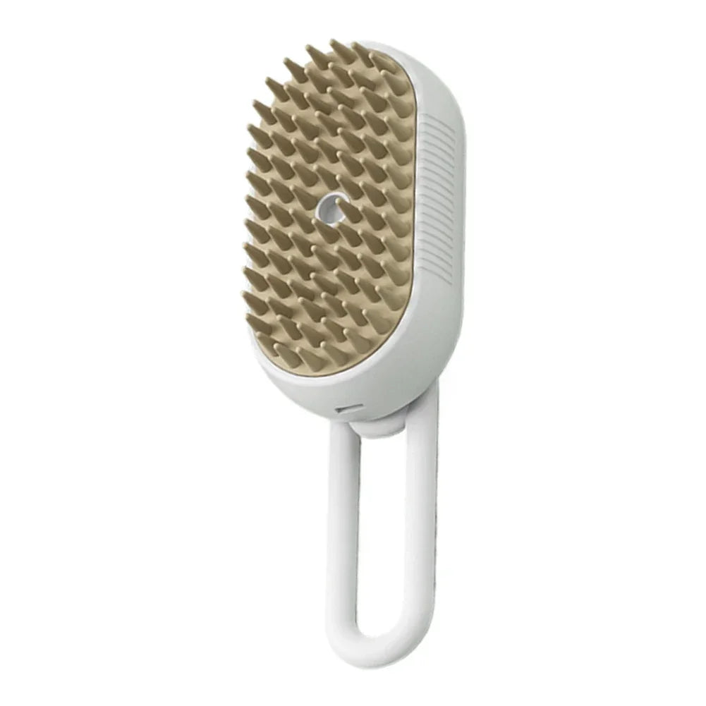 USB Rechargeable Cats Accessories Dog Grooming Things for Cats Steam Dog Brush Charged Pet Dogs Remove Tangles Loose Hair 3 in 1