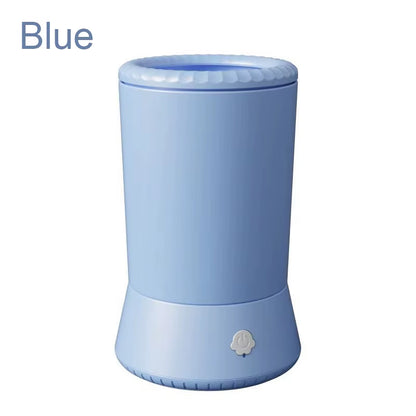 Automatic Electric Pet Paw Cleaner and Massager - USB Rechargeable Portable Dog Paw Washer